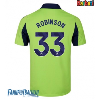 Fulham Antonee Robinson #33 Tricou Fotbal Replică 2025-26 Barbati Deplasare